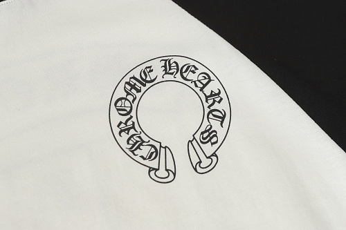 EM Sneakers Chrome Hearts Baseball Long Sleeve Black/White