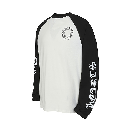 EM Sneakers Chrome Hearts Baseball Long Sleeve Black/White