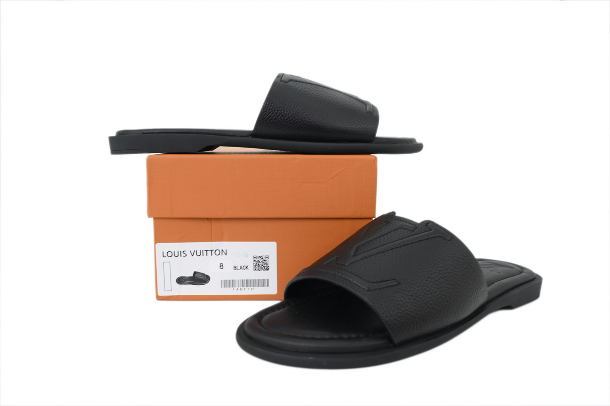 EM Sneakers Louis Vuitton LV Portofino Mule Black