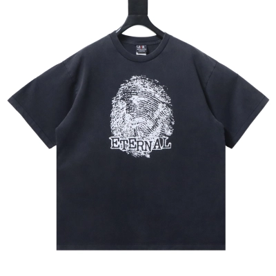 EM Sneakers  SAINT MXXXXXX  Eternal Crew-neck Relaxed-fit Cotton-jersey T-shirt 01