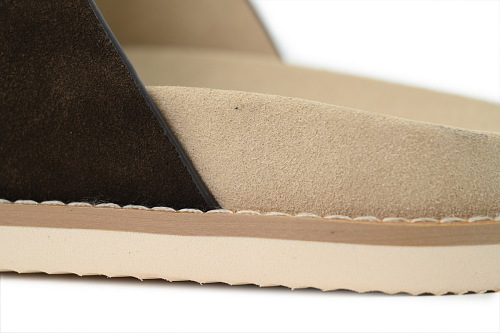 EM Sneakers Brunello Cucinelli Buckle Suede Slippers Coffee