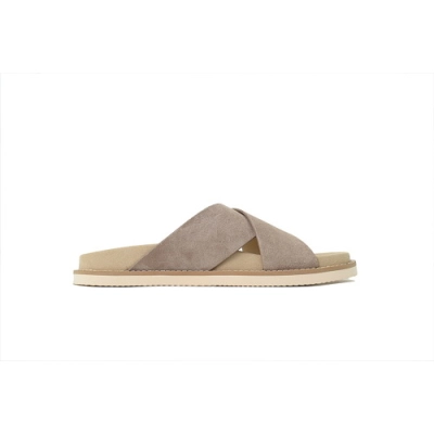 EM Sneakers Brunello Cucinelli Crossover Slides Suede Beige 02
