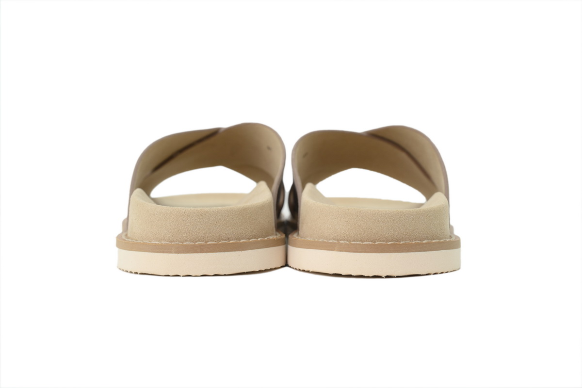 EM Sneakers Brunello Cucinelli Crossover Slides Suede Beige