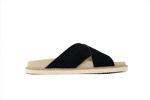 EM Sneakers Brunello Cucinelli Crossover Slides Suede Black