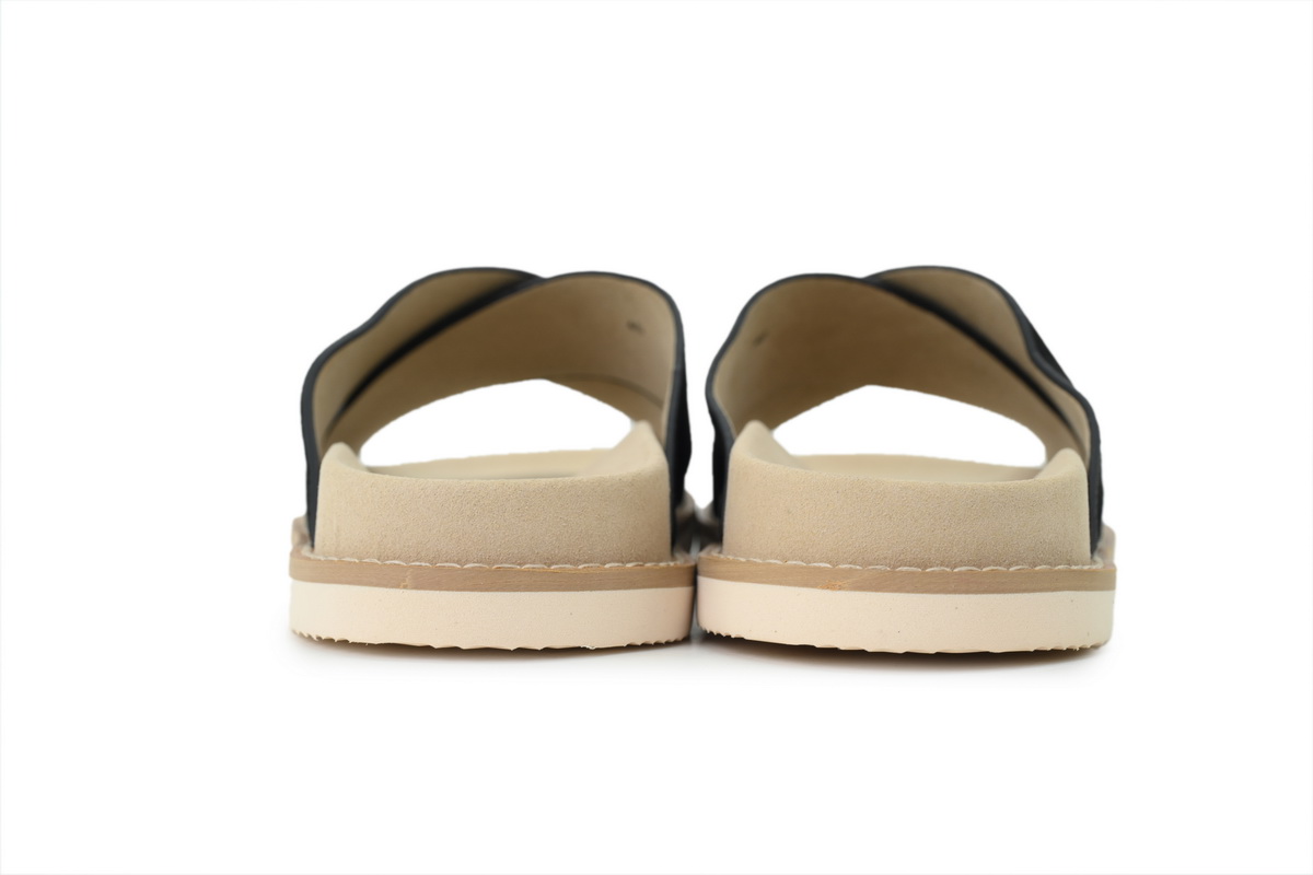 EM Sneakers Brunello Cucinelli Crossover Slides Suede Black
