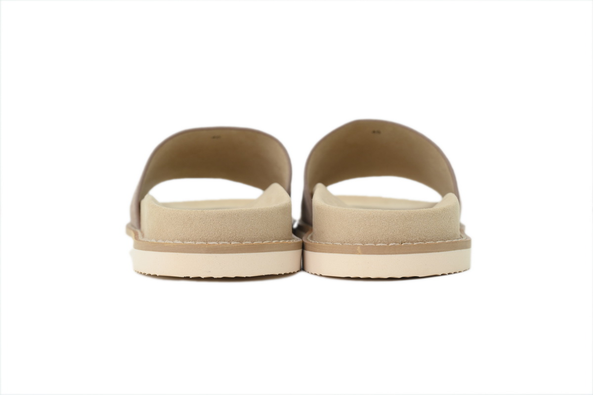 EM Sneakers Brunello Cucinelli Suede Sandals Beige