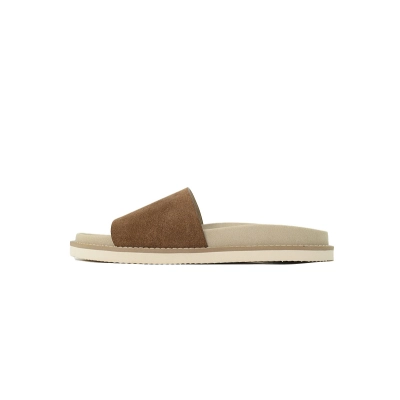 EM Sneakers Brunello Cucinelli Suede Sandals Brown 01