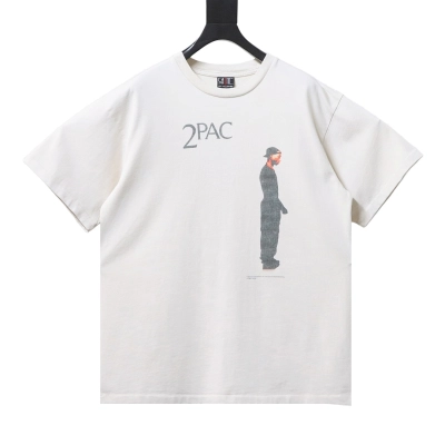 EM Sneakers SAINT Mxxxxxx 2Pac T-Shirt White 01