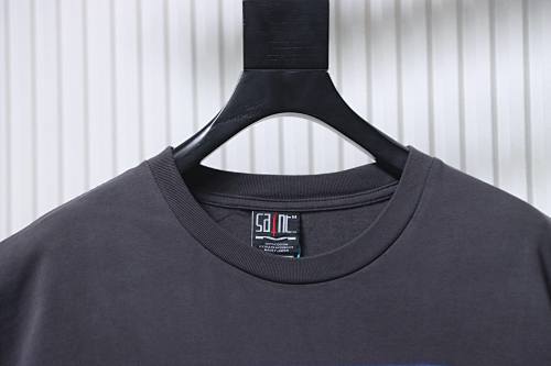 EM Sneakers Saint Mxxxxxx Green Logo Matrix T-shirt Black
