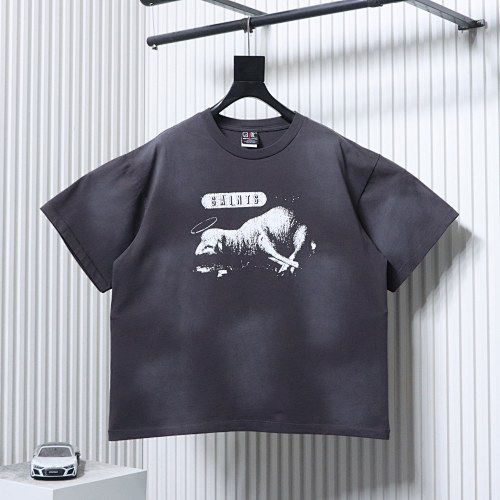 EM Sneakers SAINT Mxxxxxx Lamb And Lion T-Shirt Black