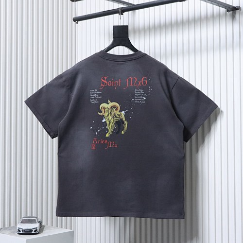 EM Sneakers SAINT MXXXXXX MU-print T-shirt Black