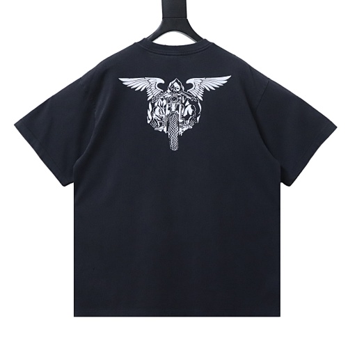 EM Sneakers SAINT Mxxxxxx Skull Bike T-shirt Black