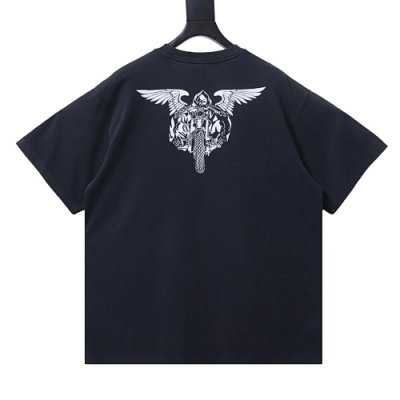 EM Sneakers SAINT Mxxxxxx Skull Bike T-shirt Black 02