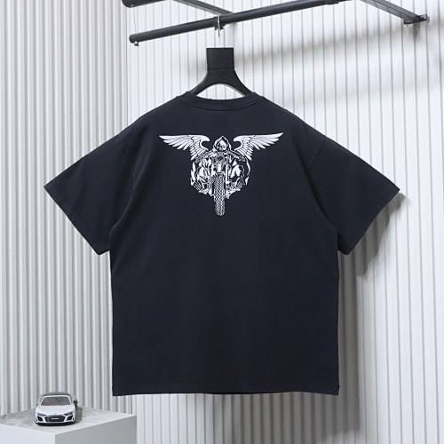 EM Sneakers SAINT Mxxxxxx Skull Bike T-shirt Black