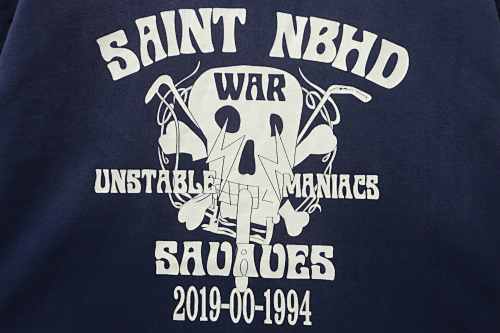 EM Sneakers Saint Mxxxxxx x Neighborhood Saint Tee Navy
