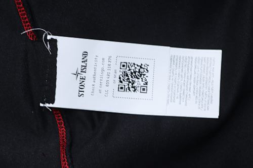 EM Sneakers Stone Island  2100001 Combed Organic Cotton Jersey Black