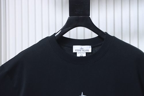 EM Sneakers Stone Island Archivio Archive Jacket Print T-Shirt Black