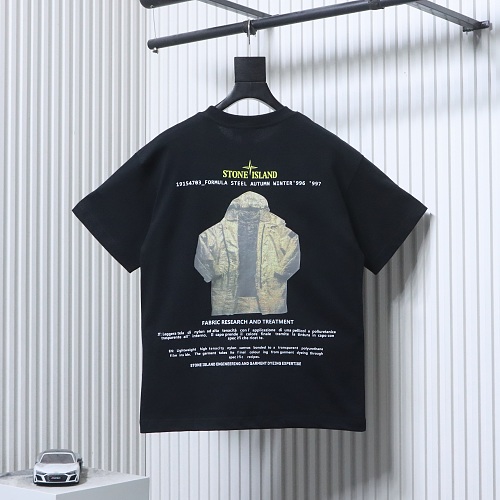 EM Sneakers Stone Island Archivio Archive Jacket Print T-Shirt Black