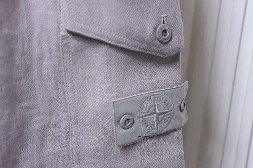 EM Sneakers Stone Island Compass-badge Cargo Shorts Beige