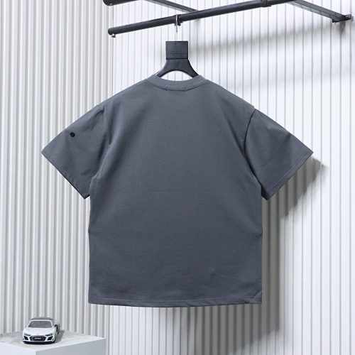 EM Sneakers Stone Island Cuff-Patch Gray T-Shirt