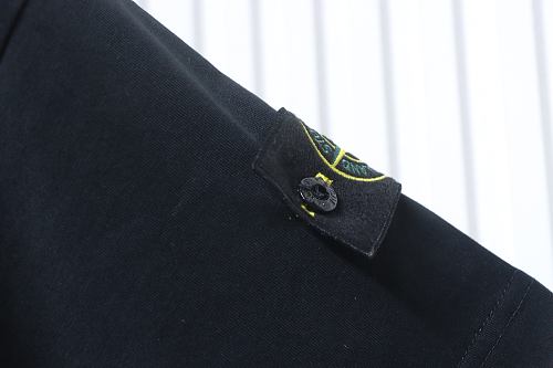 EM Sneakers Stone Island Cuff-Patch T-Shirt Black