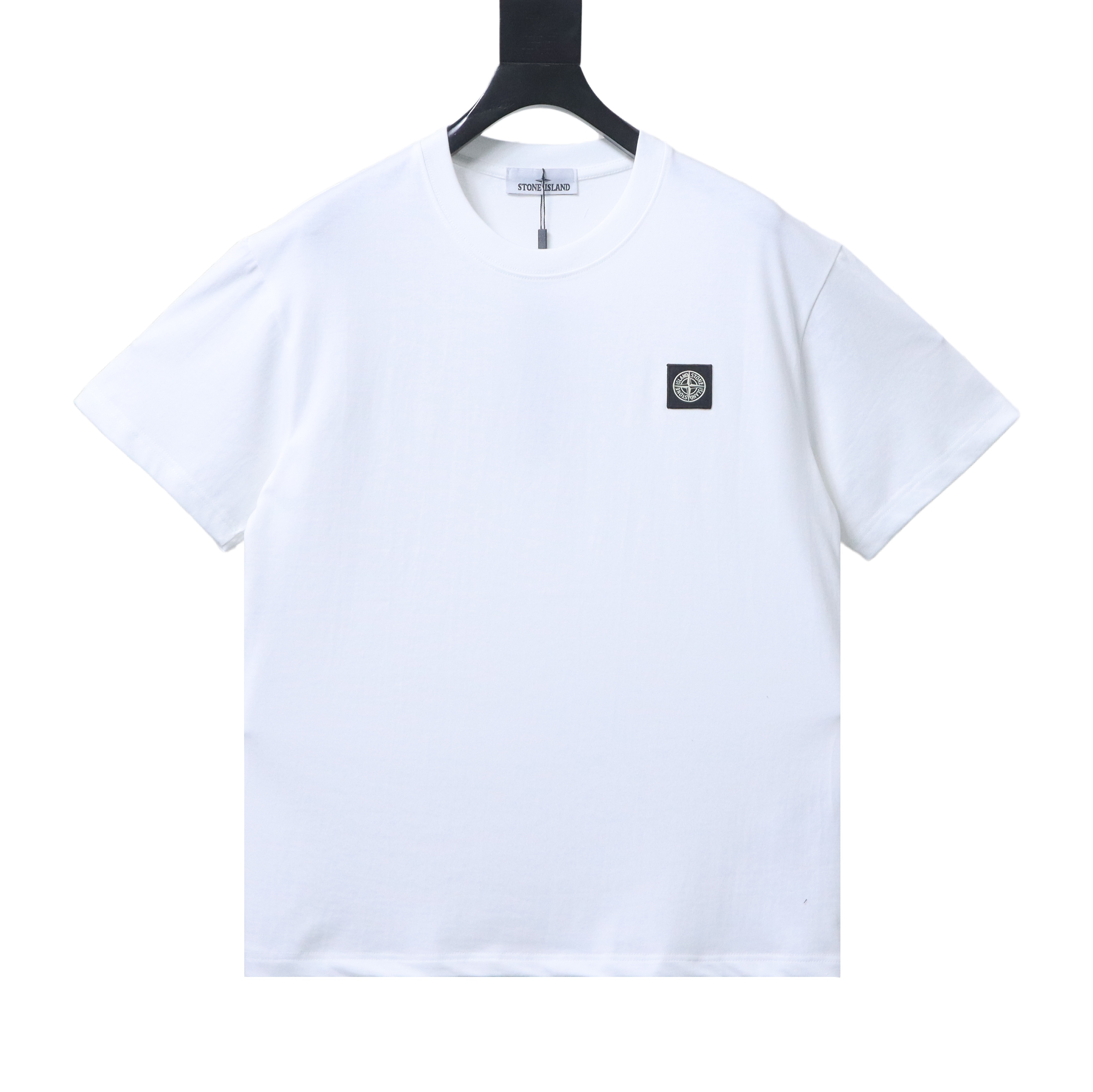 EM Sneakers Stone Island logo-print T-shirt White