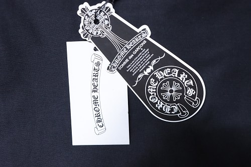 EM Sneakers Chrome Hearts 25SS Sanskrit Cross Print Crewneck T-Shirt Black