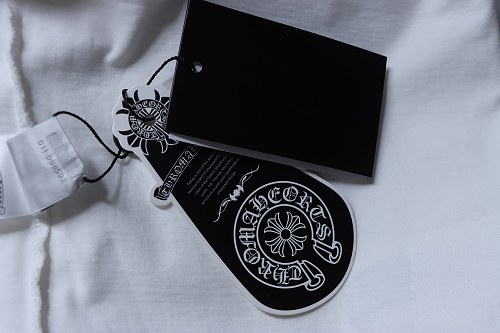 EM Sneakers Chrome Hearts CH Colorful Cross Appliqué T-Shirt White