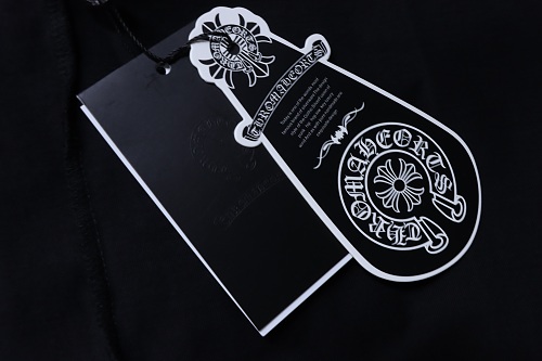 EM Sneakers Chrome Hearts CH Colorful Horseshoe Appliqué T-Shirt Black