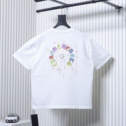 EM Sneakers Chrome Hearts CH Colorful Horseshoe Appliqué T-Shirt White