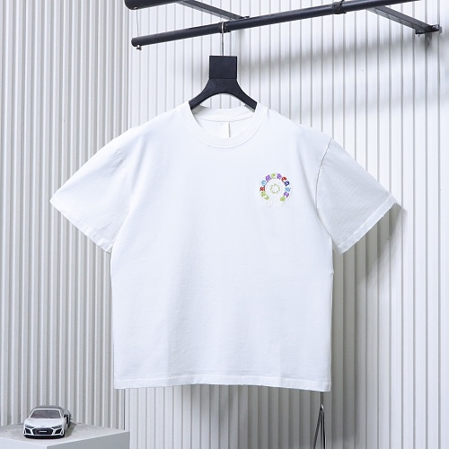 EM Sneakers Chrome Hearts CH Colorful Horseshoe Appliqué T-Shirt White