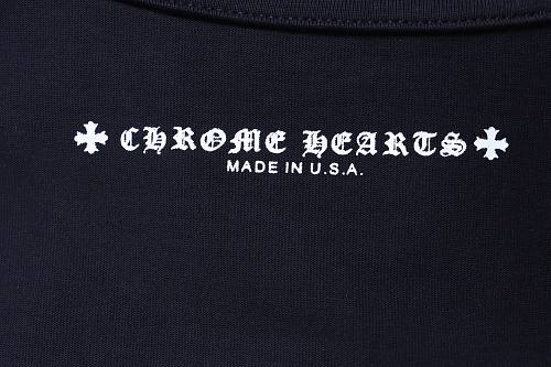 EM Sneakers Chrome Hearts CH Horseshoe & Multi-Cross Print T-Shirt Black