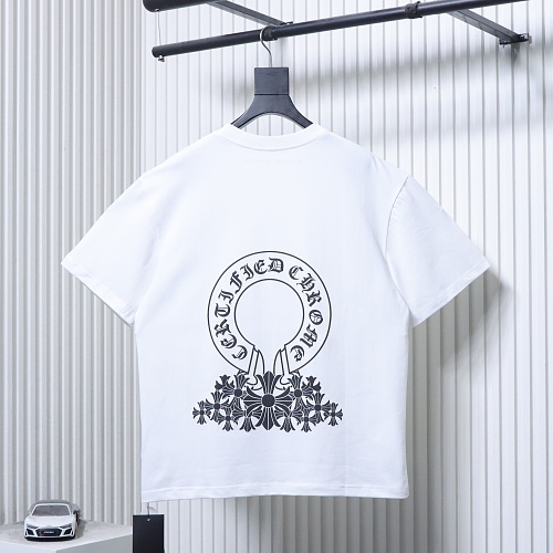 EM Sneakers Chrome Hearts CH Horseshoe & Multi-Cross Print T-Shirt White