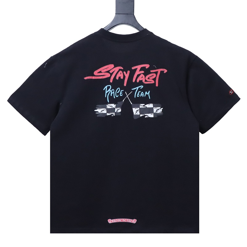 EM Sneakers Chrome Hearts Matty Boy Stay Fast T-shirt Black