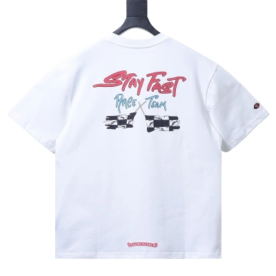EM Sneakers Chrome Hearts Matty Boy Stay Fast T-shirt White 02