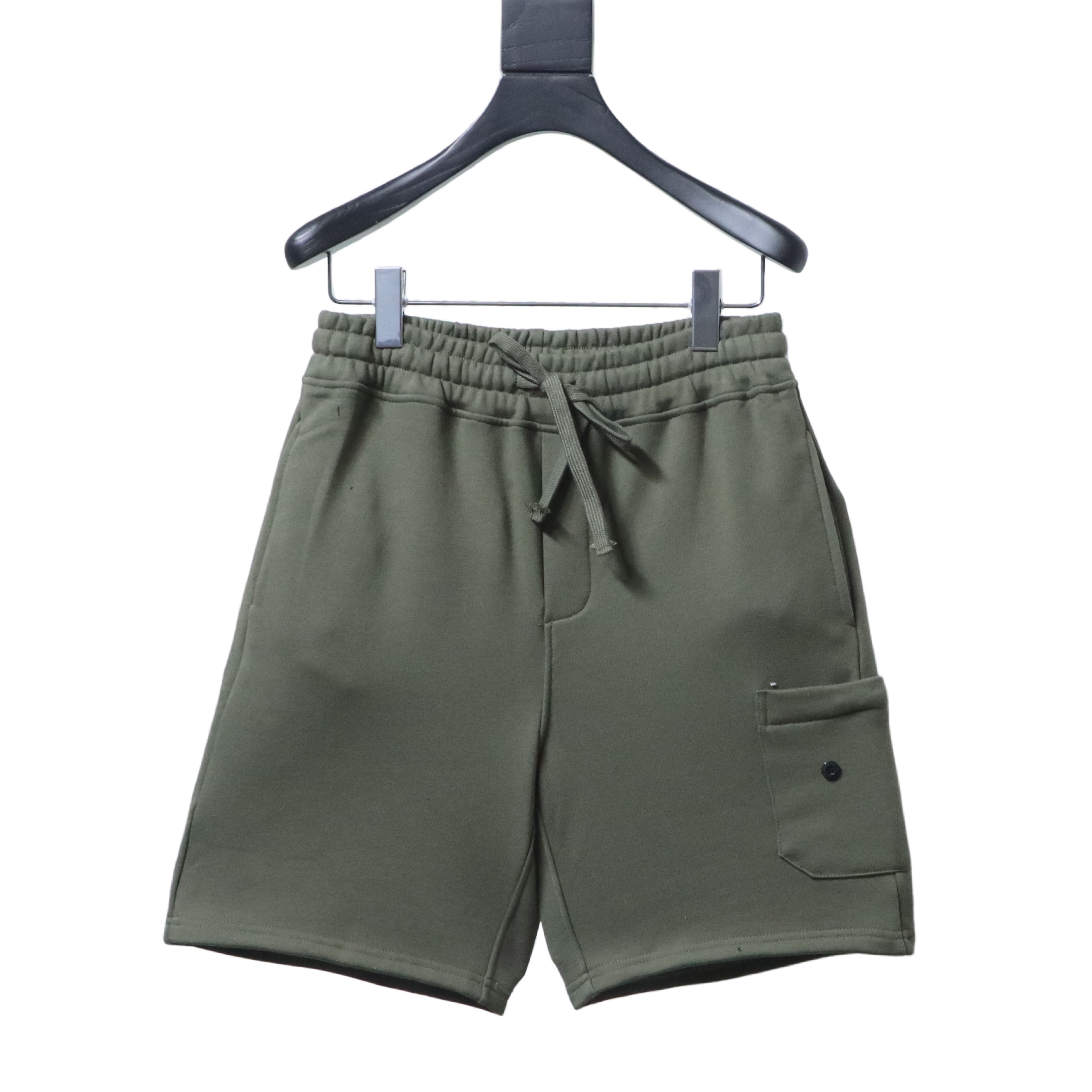 EM Sneakers Stone Island Military Green Cotton Cargo Shorts