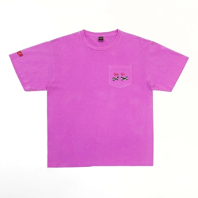 EM Sneakers ANTI PROMO x Chrome Heart Matty Boy T-shirt Purple 01