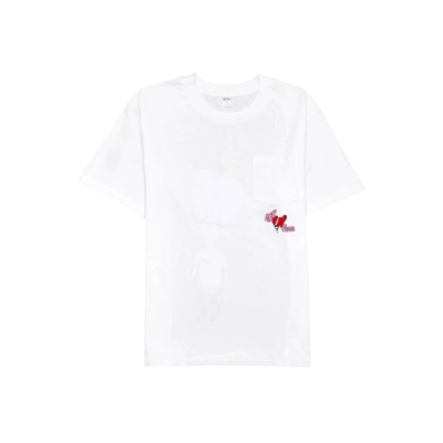 EM Sneakers Anti Promo x Matty Boy Logo Pocket T-shirt White 01