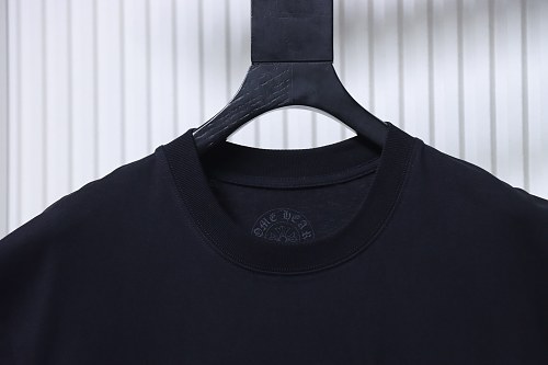 EM Sneakers Chrome Hearts Cross Tire Tracks Pocket T-Shirt Black