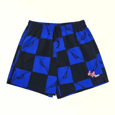 EM Sneakers Matty Boy Anti Promo 99 Eyes Nylon Shorts Blue 01