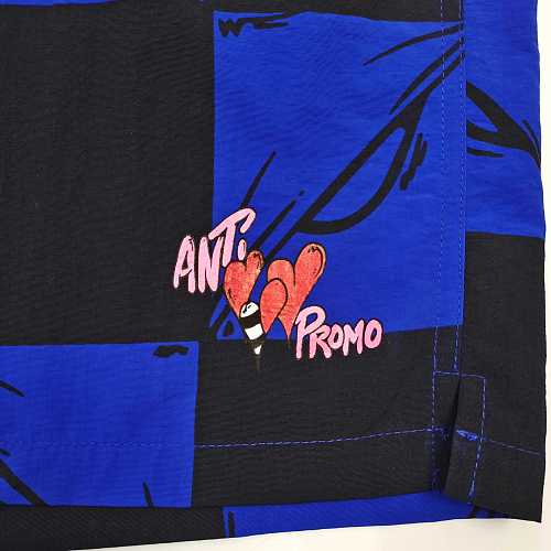 EM Sneakers Matty Boy Anti Promo 99 Eyes Nylon Shorts Blue