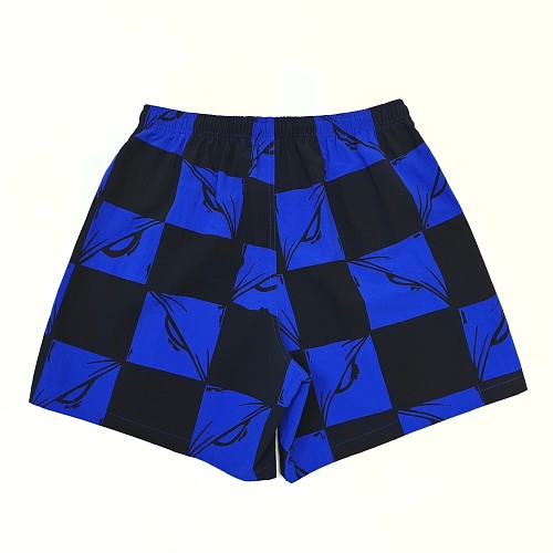 EM Sneakers Matty Boy Anti Promo 99 Eyes Nylon Shorts Blue