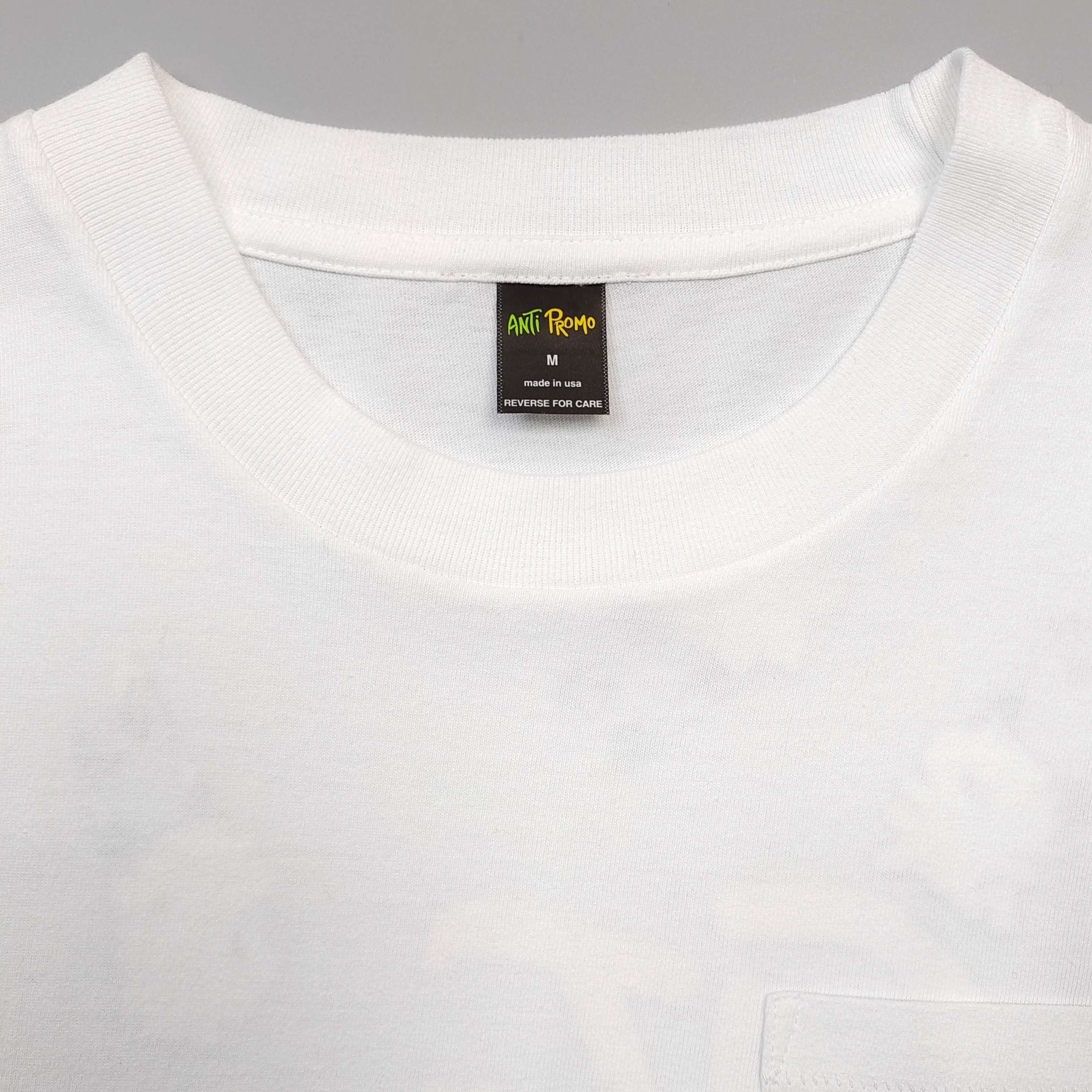 EM Sneakers Matty Boy Anti Promo Eat Your Greens T-Shirt White