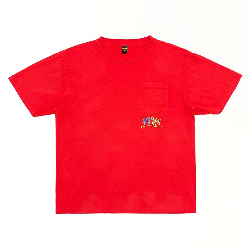 EM Sneakers Matty Boy Anti Promo Matty Boy Red T-shirt
