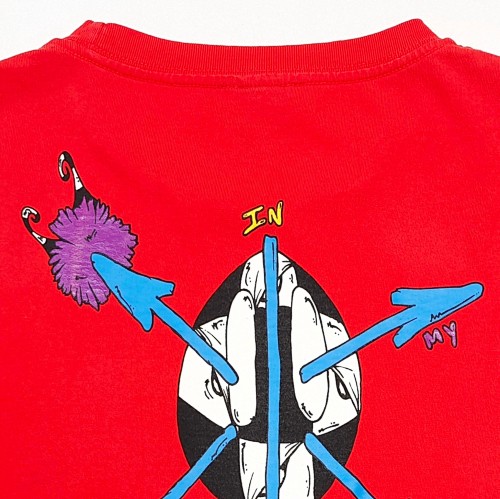 EM Sneakers Matty Boy Anti Promo Matty Boy Red T-shirt
