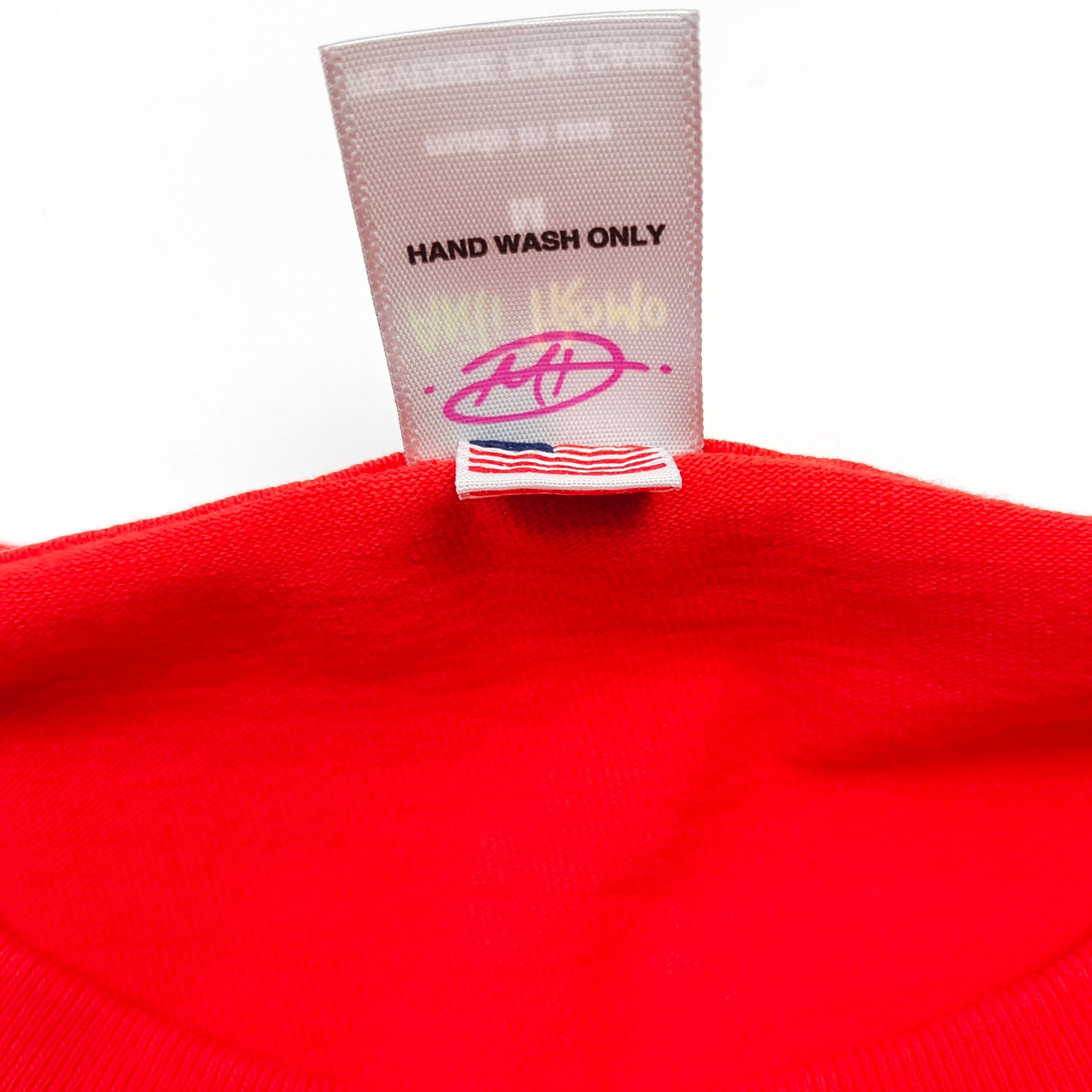 EM Sneakers Matty Boy Anti Promo Matty Boy Red T-shirt