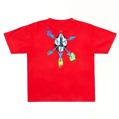 EM Sneakers Matty Boy Anti Promo Matty Boy Red T-shirt 02