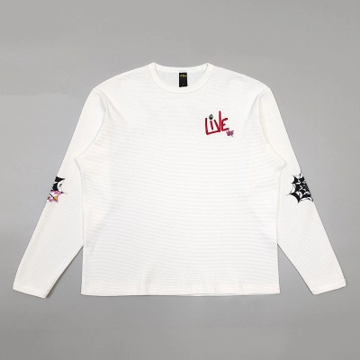 EM Sneakers Matty Boy Anti Promo Sex Records Thermal Long Sleeve Shirt White 02