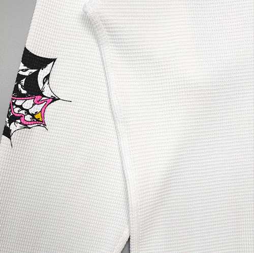 EM Sneakers Matty Boy Anti Promo Sex Records Thermal Long Sleeve Shirt White