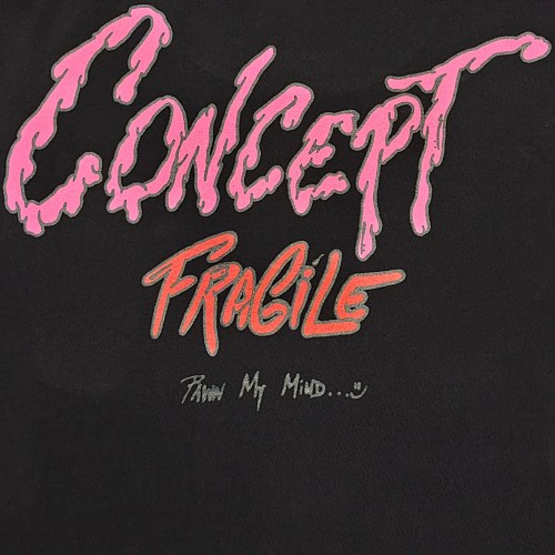 EM Sneakers Matty Boy Concept Fragile T-Shirt Black